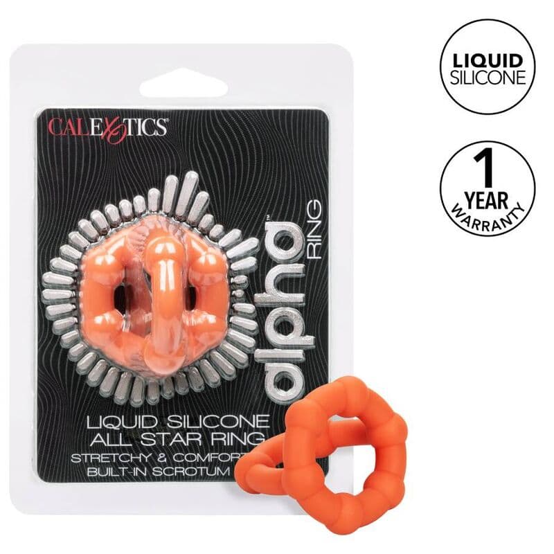 CALEXOTICS - ALPHA ALL STAR RING ORANGE thumb 2