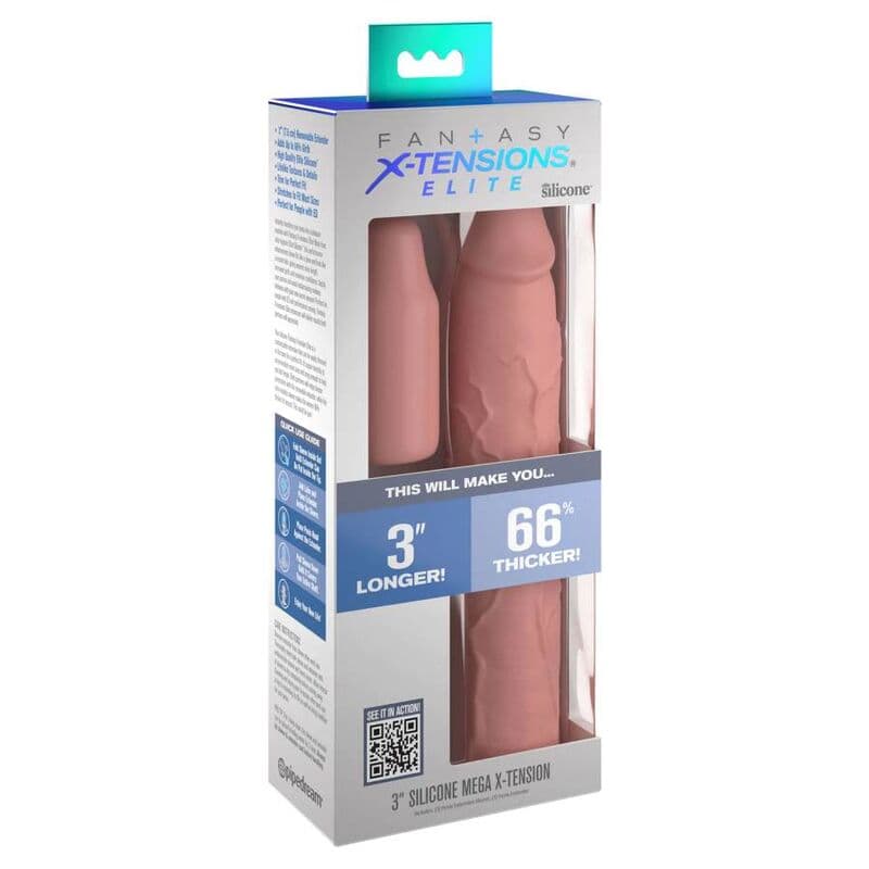FANTASY X- TENSIONS - PIPEDREAMS SLEEVE 22,86 CM + 7,62 CM PLUG SKIN thumb 3