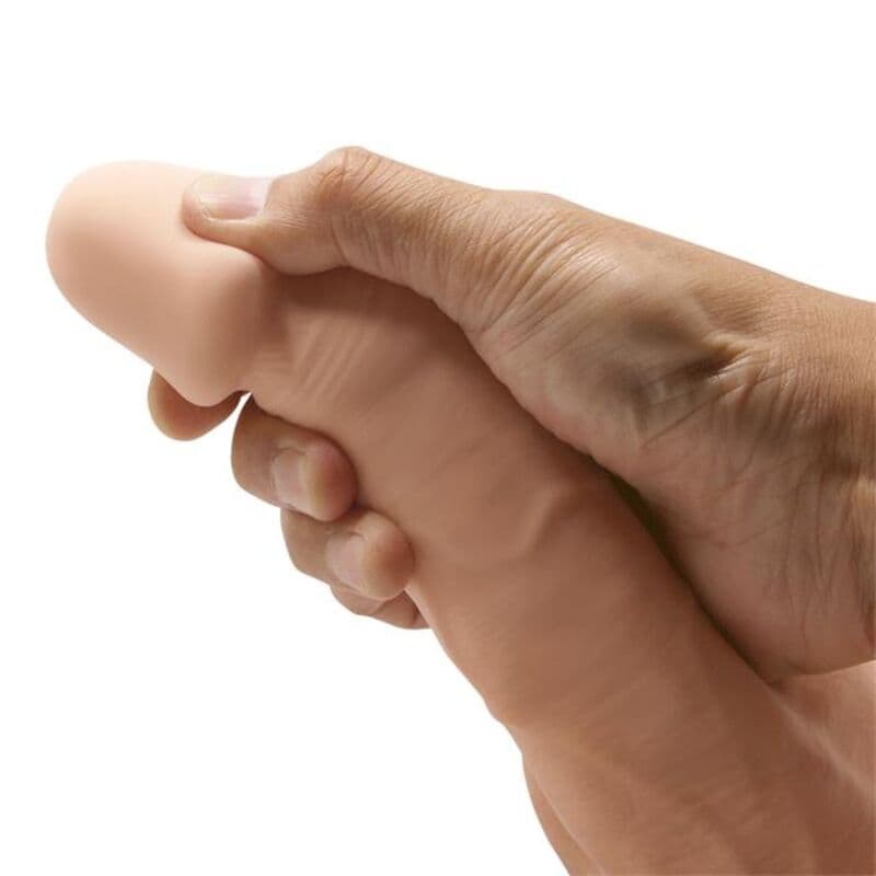BAILE - BEAUTIFUL ENCOUNTER BAHAMUT FLEXIBLE REALISTIC DILDO 21.8 CM NATURAL thumb 7