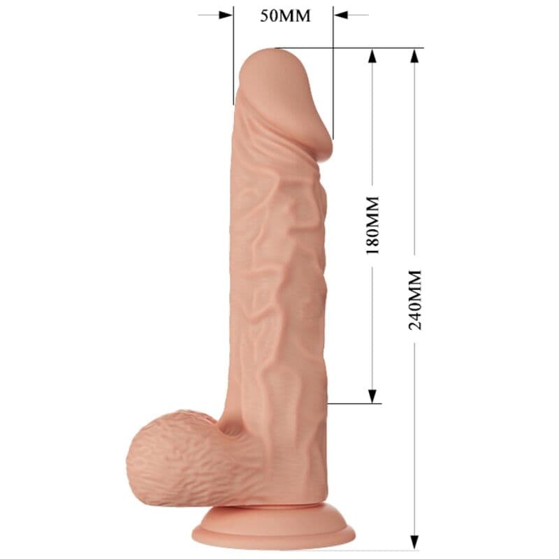 BAILE - BEAUTIFUL ENCOUNTER BURAQ VIBRATION 24 CM NATURAL thumb 6