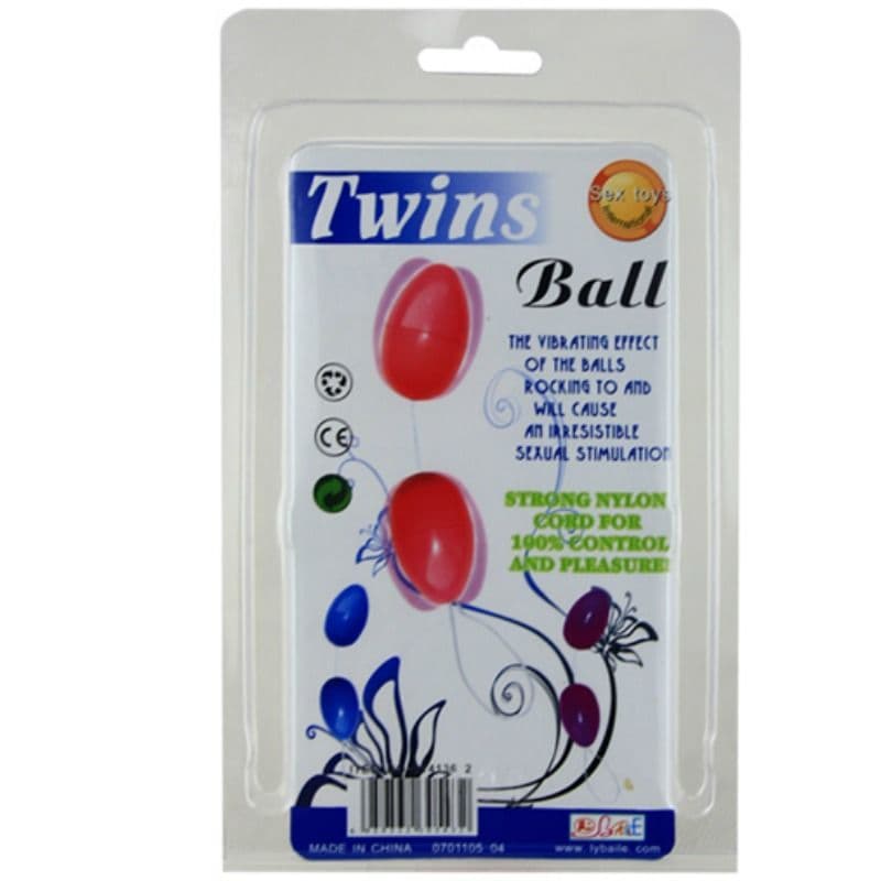 BAILE - TWINS BALLS PINK ANAL BALLS thumb 2