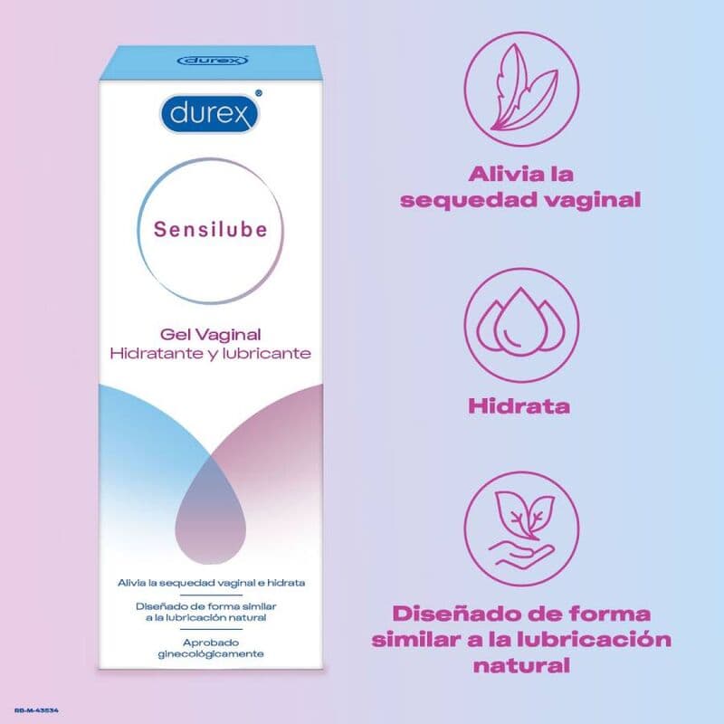 DUREX - SENSILUBE GEL MOISTURIZING LUBE 40 ML thumb 2