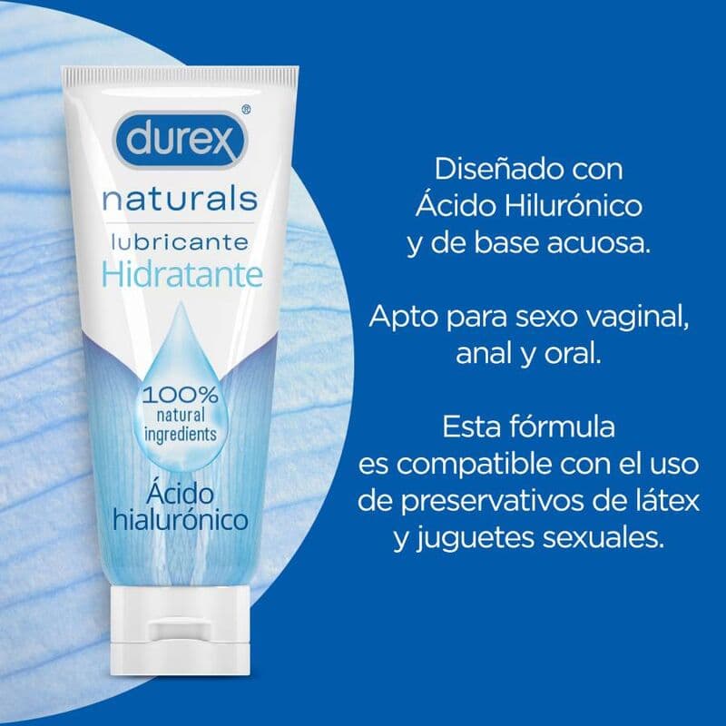DUREX - NATURALS MOISTURIZING LUBE 100 ML thumb 2