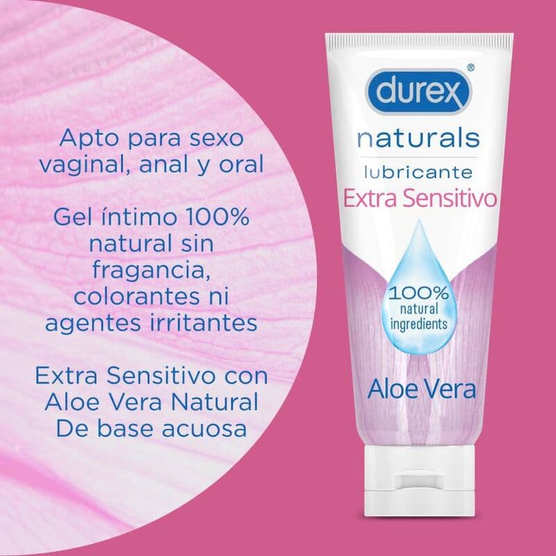 DUREX - NATURALS EXTRA SENSITIVE LUBRICANT 100 ML thumb 3