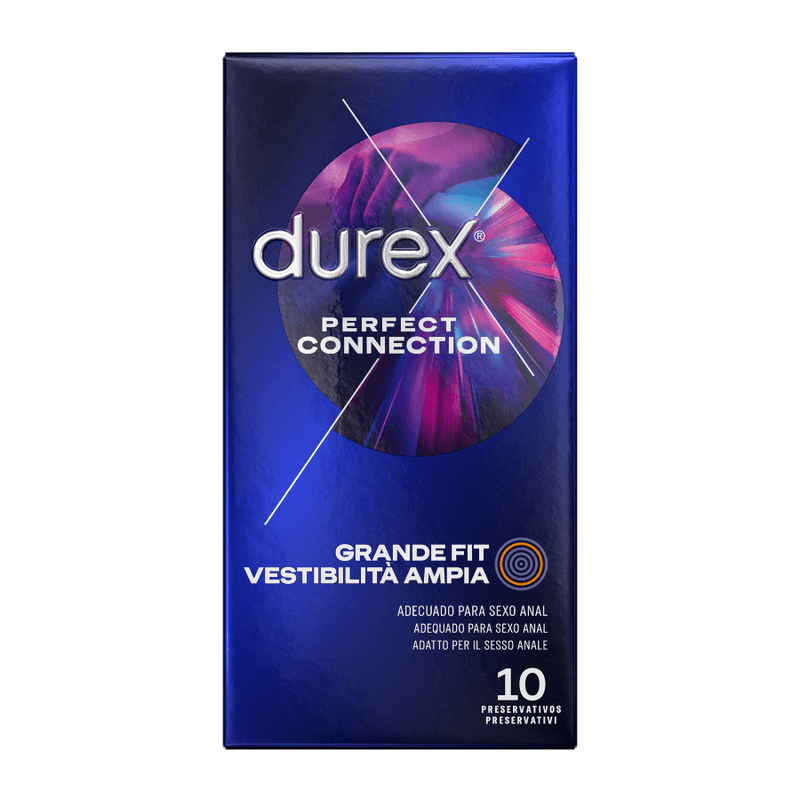 DUREX - PERFECT CONNECTION SILICONE EXTRA LUBRIFICATION 10 UNITS thumb 2