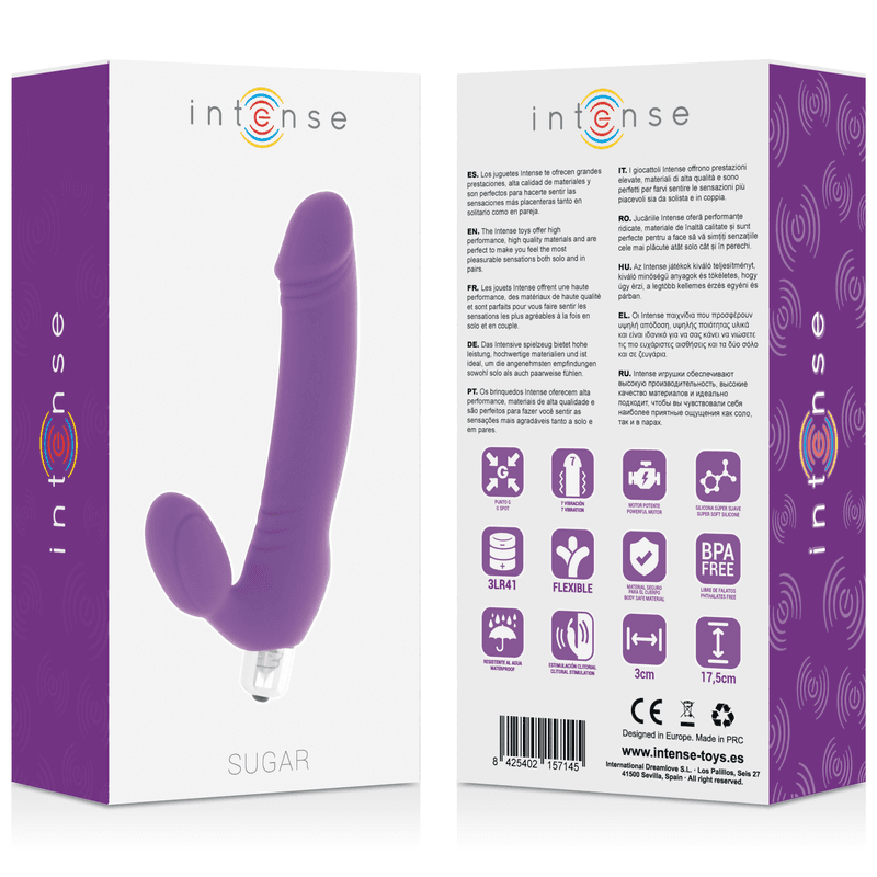 INTENSE - SUGAR SEVEN SPEEDS SILICONE LILAC thumb 6