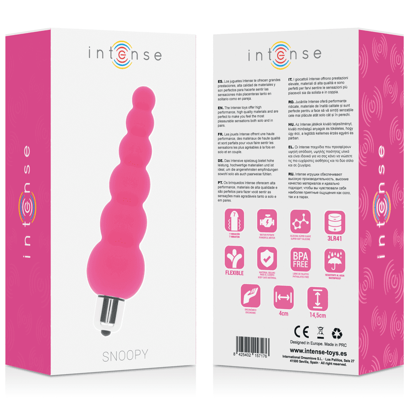 INTENSE - SNOOPY 7 SPEEDS SILICONE INTENSE - PINK thumb 4
