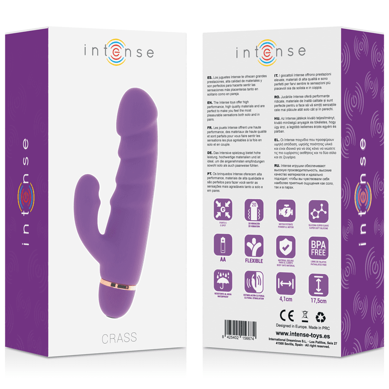 INTENSE - CRASS 20 SPEEDS SILICONE LILAC thumb 6