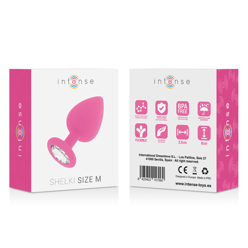 INTENSE - SHELKI M ANAL PLUG FUCHSIA thumb 6