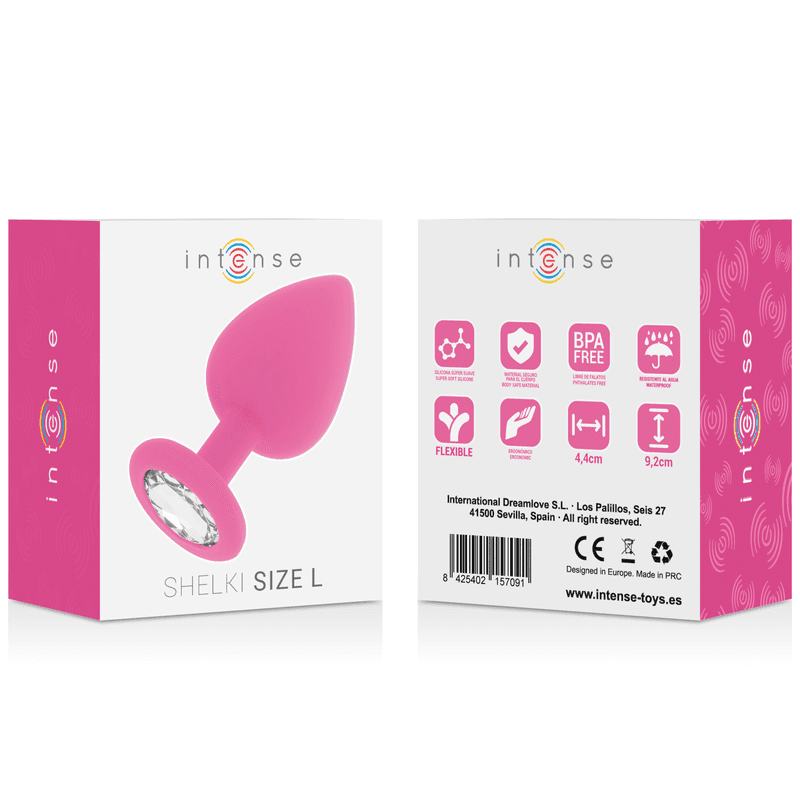 INTENSE - SHELKI L PLUG ANAL FUCHSIA thumb 6