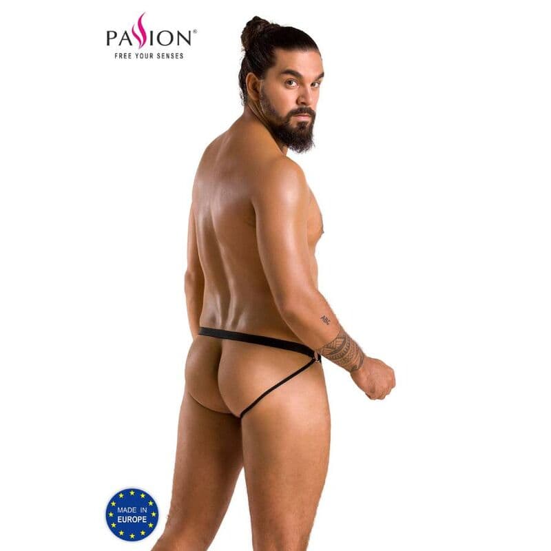 PASSION - 034 SLIP OPEN LUKE BLACK S/M thumb 2