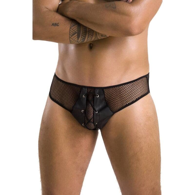 PASSION - 035 SLIP RICHARD BLACK S/M thumb 3