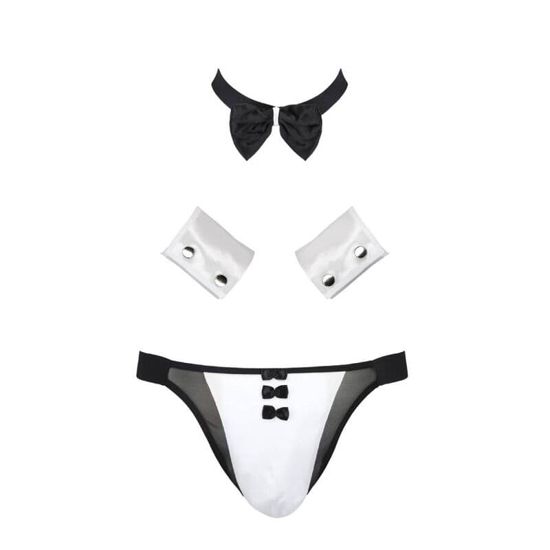PASSION - 036 SLIP ALFROJO BLACK S/M thumb 5