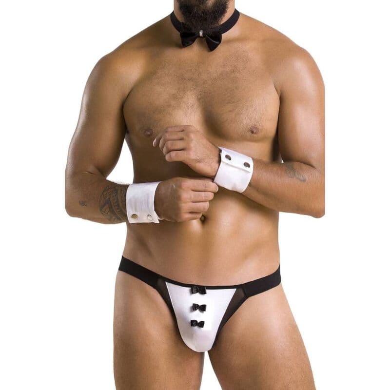 PASSION - 036 SLIP ALFROJO BLACK S/M thumb 3