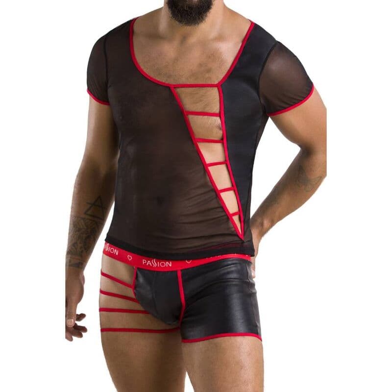 PASSION - 055 SET MARK BLACK L/XL thumb 3