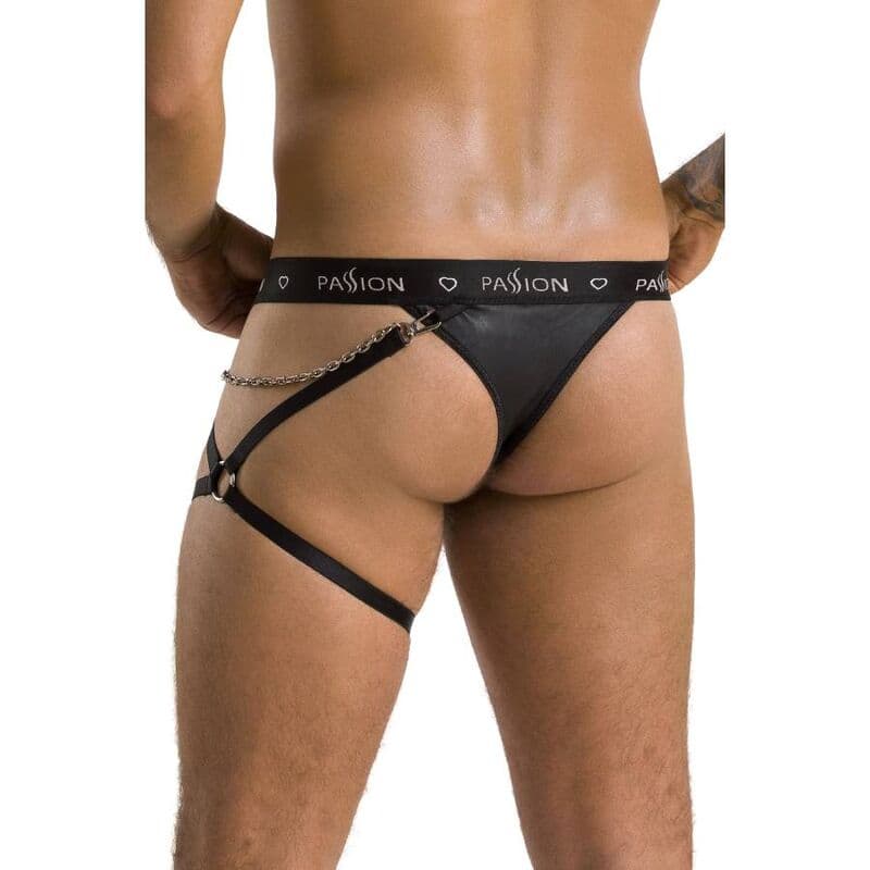PASSION - 058 BILL THONG BLACK L/XL thumb 4