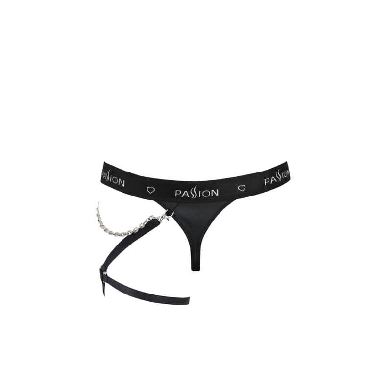 PASSION - 058 BILL THONG BLACK L/XL thumb 6
