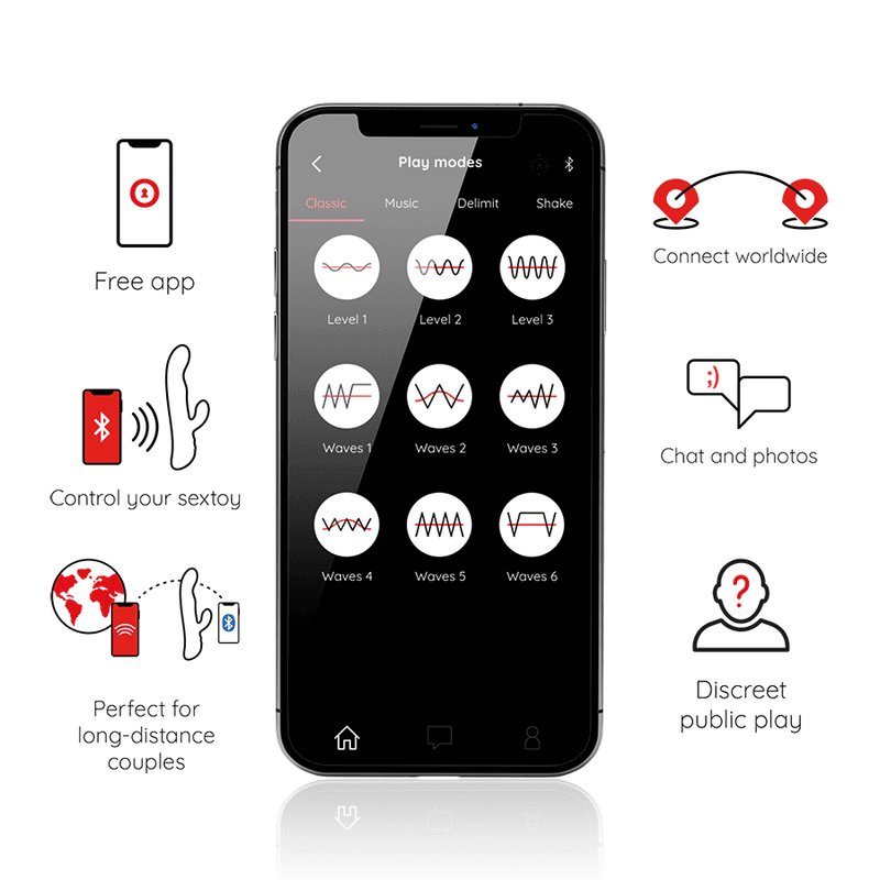 ONINDER - OSLO VIBRATION & ROTATION BLACK - FREE APP thumb 2