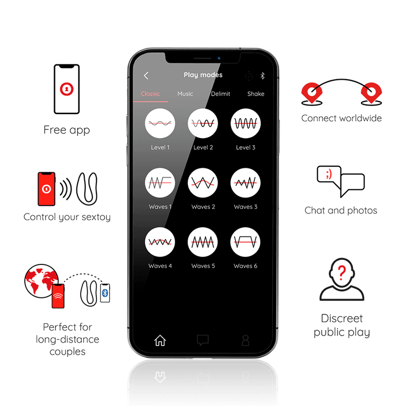ONINDER - LISBOA BLACK G-POINT & CLITORIS STIMULATOR - FREE APP thumb 2