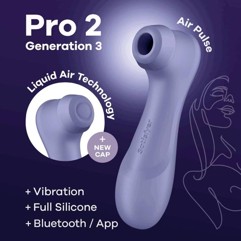 SATISFYER - PRO 2 GENERACIÓN 3 LILAC BLUETOOTH & APP thumb 6