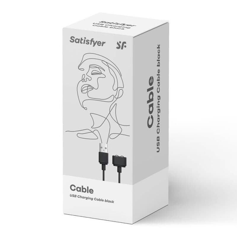 SATISFYER - CHARGING WIRE BLACK thumb 5
