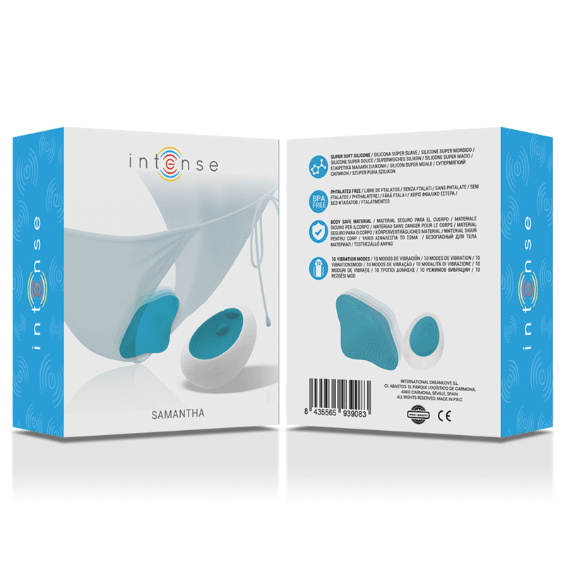 INTENSE - SAMANTHA PANTIE REMOTE CONTROL BLUE thumb 7