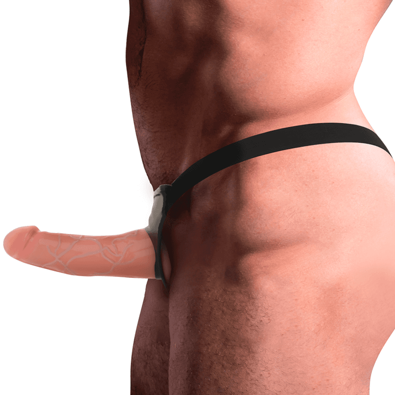 INTENSE - HOLLOW HARNESS WITH DILDO 16 X 3 CM thumb 6