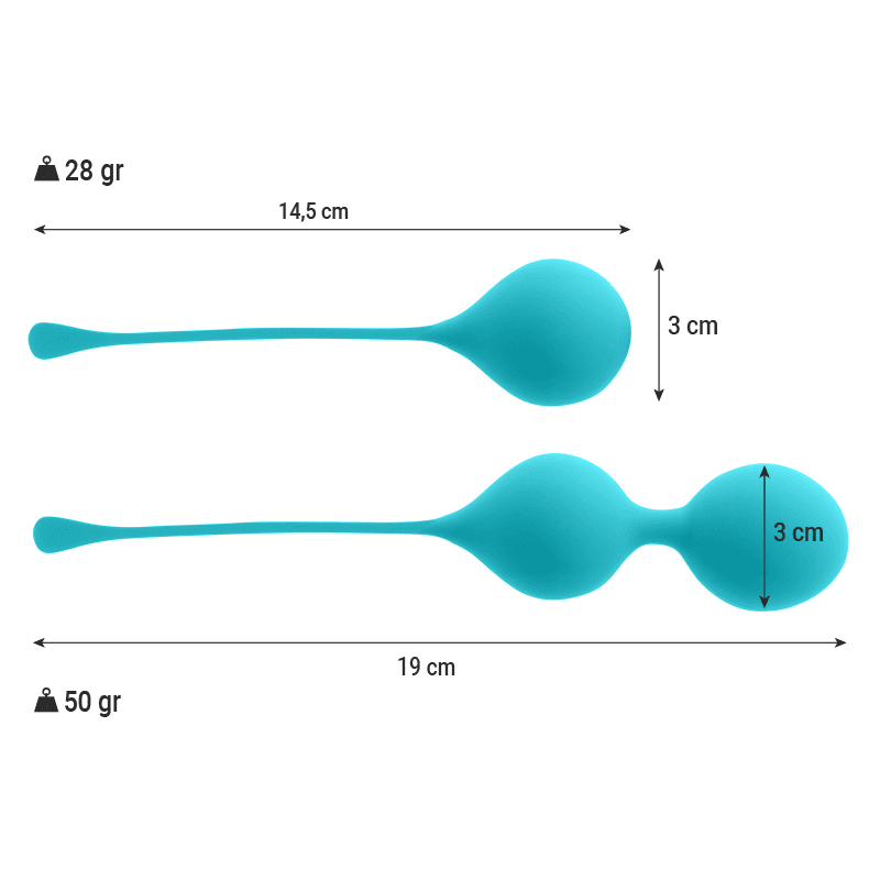 INTENSE - KEGEL BALLS PACK KENDALL BLUE thumb 3