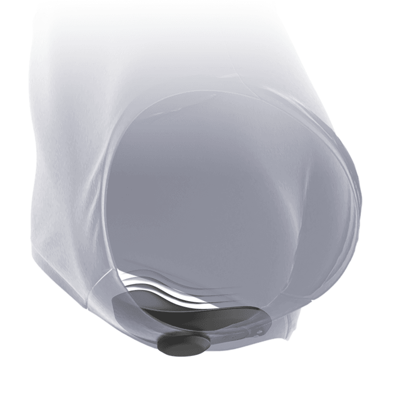 BLACK&SILVER - PRESTON RECHARGEABLE SILICONE VIBRATOR PANTIE BLACK thumb 5
