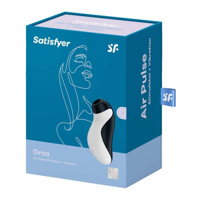 SATISFYER - ORCA AIR PULSE STIMULATOR + VIBRATION thumb 6