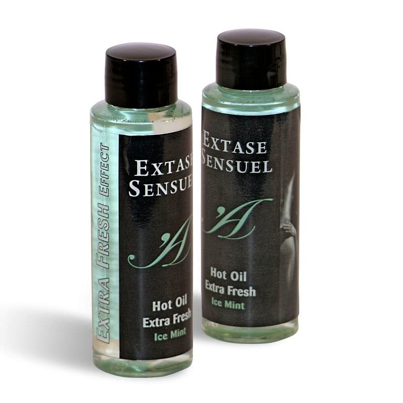EXTASE SENSUAL - MASSAGE OIL WITH EXTRA FRESH ICE EFFECT 100 ML thumb 2