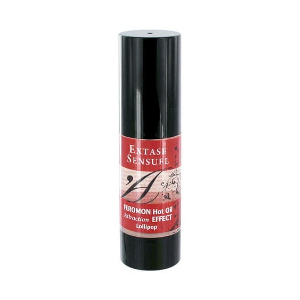 EXTASE SENSUAL - HEATING EFFECT MASSAGE OIL WITH LOLLIPOP PHEROMONES 30 ML thumb 2