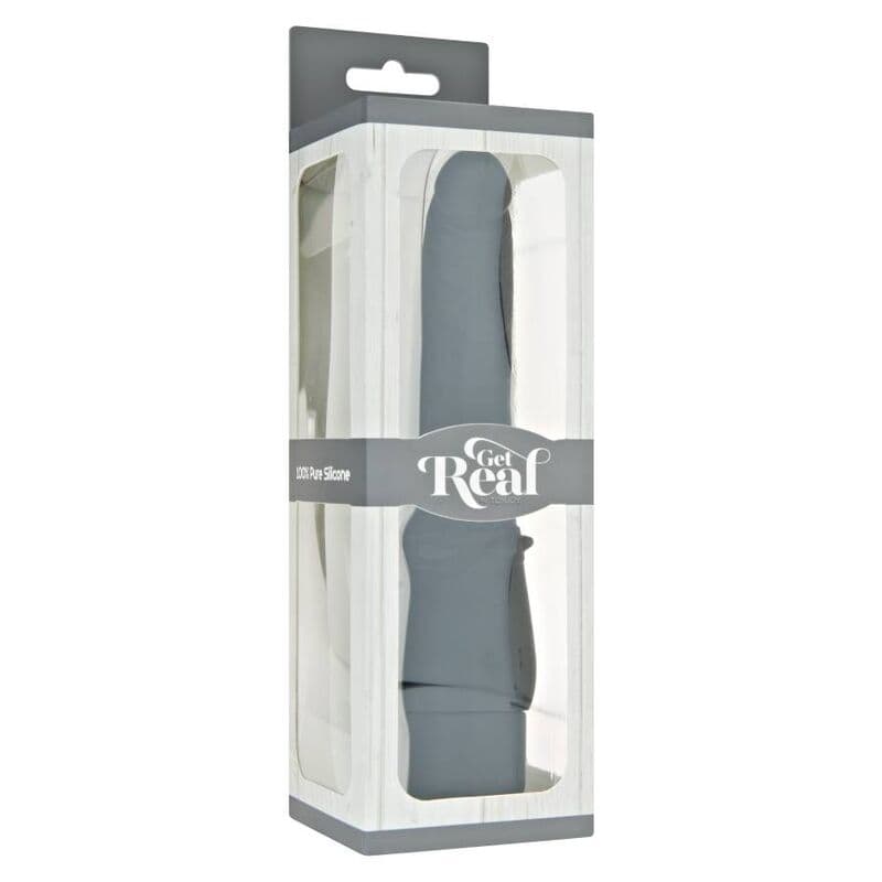 GET REAL - CLASSIC SMOOTH VIBRATOR BLACK thumb 3