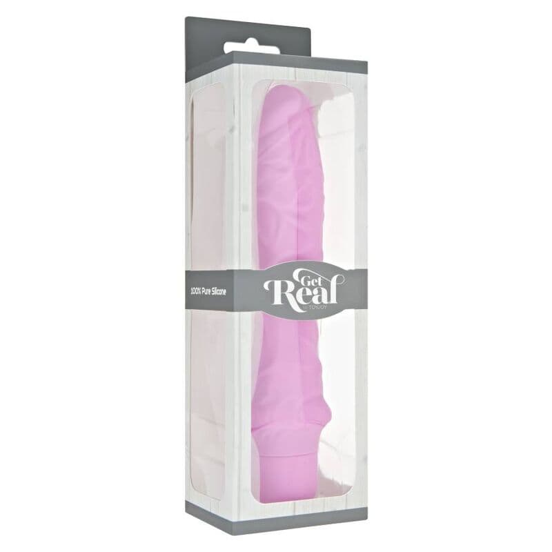 GET REAL - CLASSIC LARGE PINK VIBRATOR thumb 3