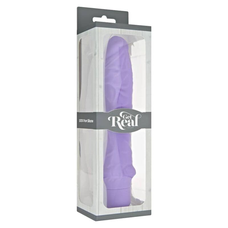 GET REAL - CLASSIC LARGE PURPLE VIBRATOR thumb 3