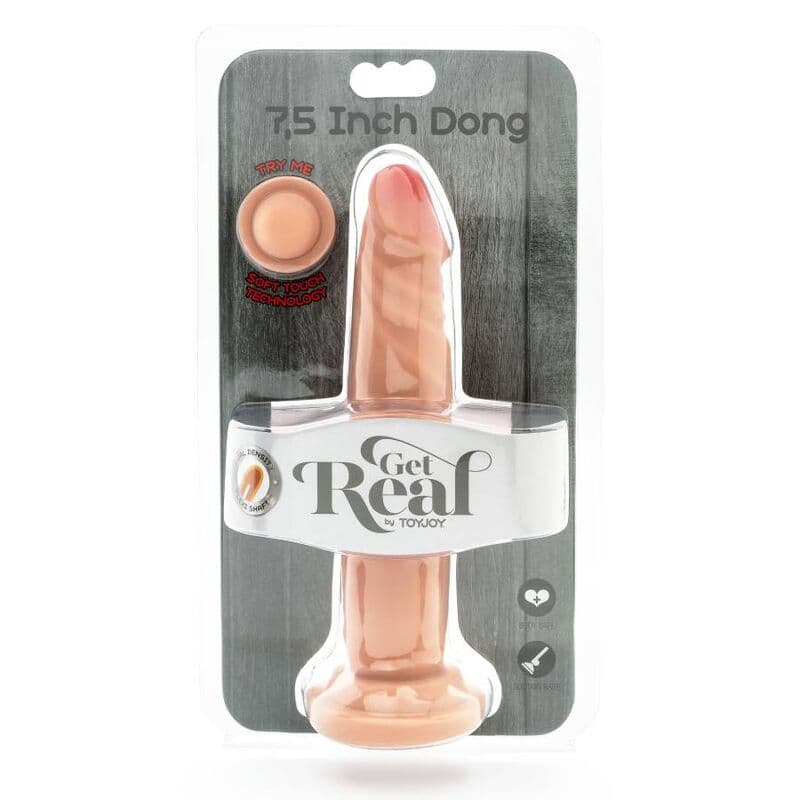 GET REAL - DUAL DENSITY DONG 19 CM SKIN thumb 3