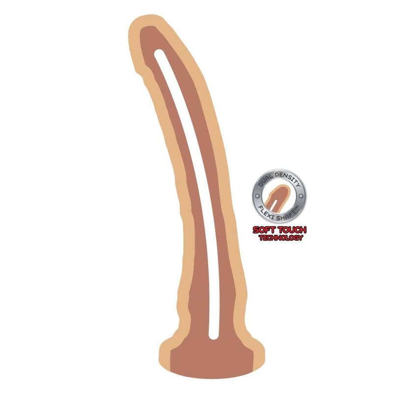 GET REAL - DUAL DENSITY DONG 20,5 CM SKIN thumb 2