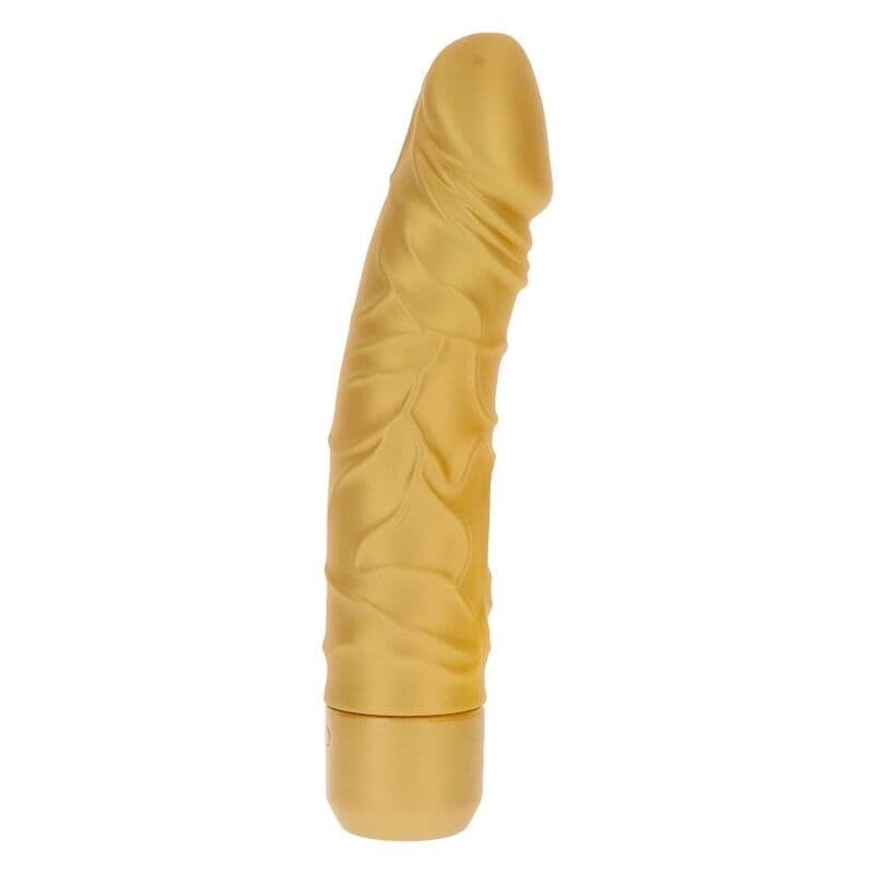GET REAL - GOLD DICKER ORIGINAL VIBRATOR GOLD thumb 2