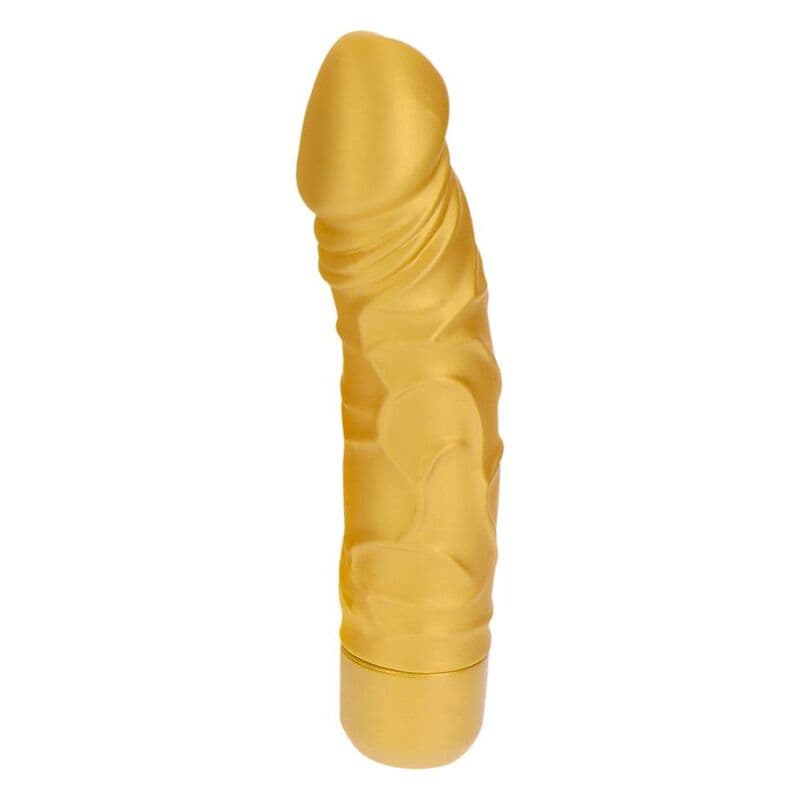 GET REAL - GOLD DICKER ORIGINAL VIBRATOR GOLD thumb 3