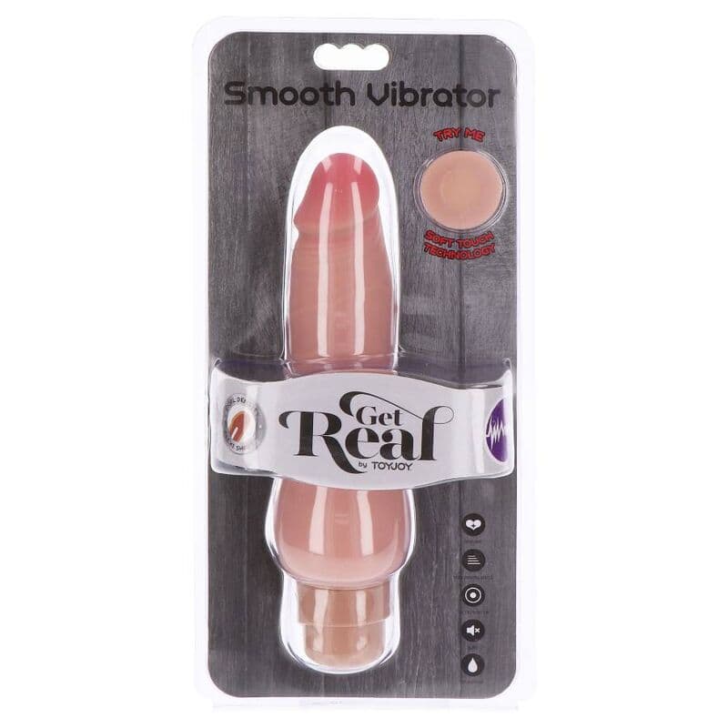 GET REAL - DUAL DENSITY SMOOTH VIBRATOR SKIN thumb 4
