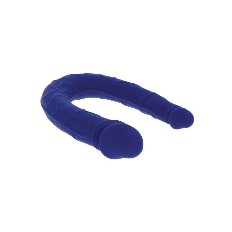 GET REAL - REALISTIC MINI DOUBLE DONG BLUE thumb 4