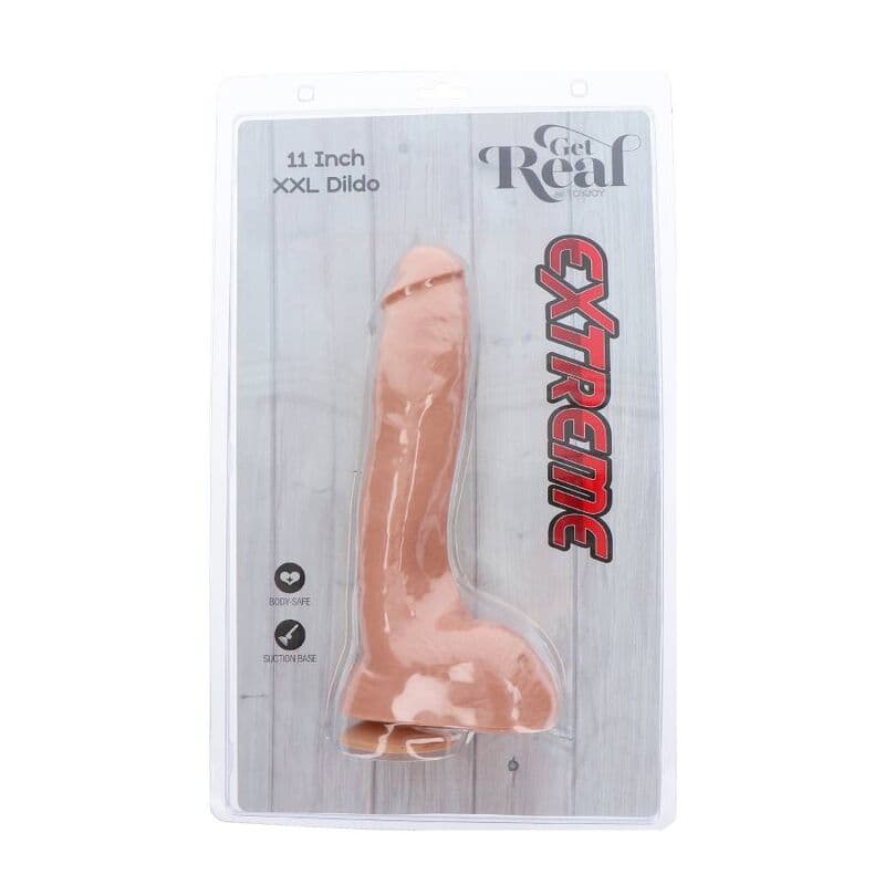 GET REAL - EXTREME XXL DILDO 28 CM SKIN thumb 5