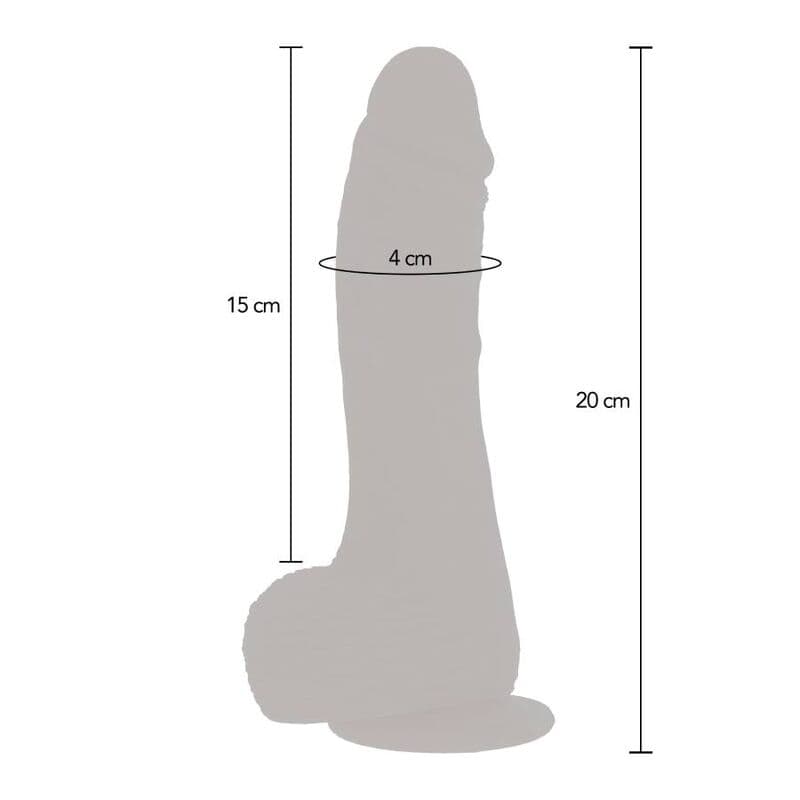GET REAL - UP&DOWN ROTATING VIBR DILDO SKIN thumb 5