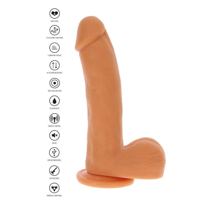 GET REAL - MAGNETIC PULSE TRUSTING DILDO SKIN thumb 4
