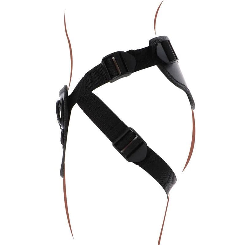 GET REAL - STRAP-ON DELUXE HARNESS BLACK thumb 7