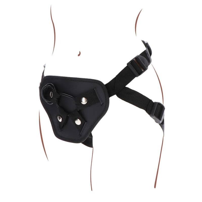 GET REAL - STRAP-ON DELUXE HARNESS BLACK thumb 5