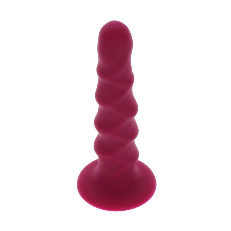 GET REAL - RIBBED DONG 12 CM RED thumb 3