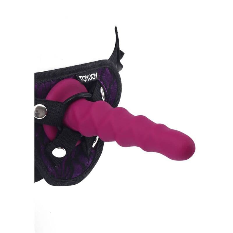 GET REAL - RIBBED DONG 12 CM RED thumb 2