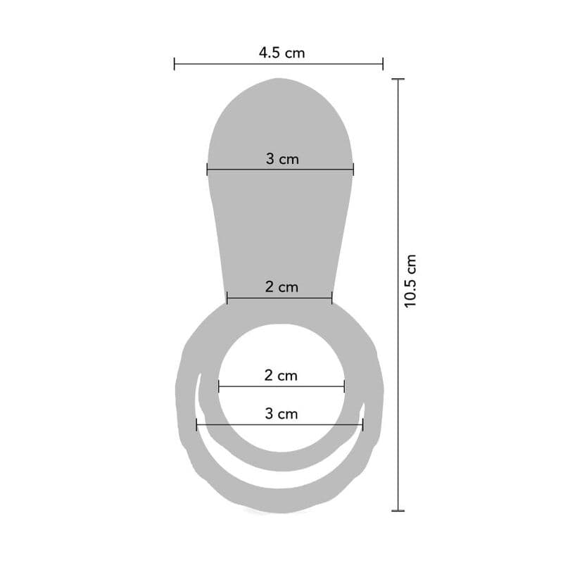 XOCOON - COUPLES VIBRATOR RING GREEN thumb 6