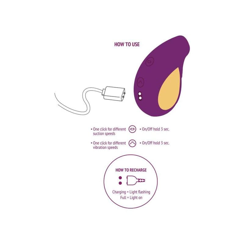 XOCOON - DIVINE LOVE STIMULATOR PURPLE thumb 7